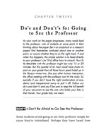 Download a Sample of Professors' Guide to Getting Good Grades in College
